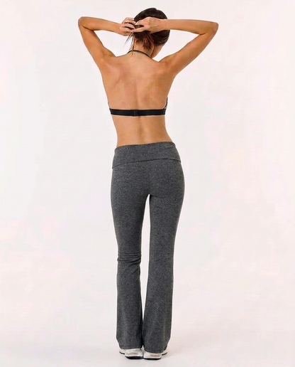 Formella Flare Fold Over Leggings
