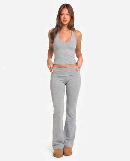 Formella Flare Fold Over Leggings
